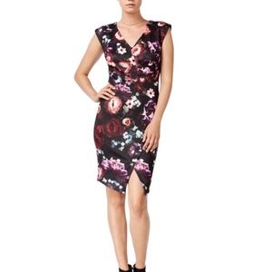 [SOLD] Bar III Floral Envelope Dress